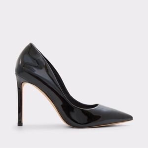 Aldo Black Patent Heels